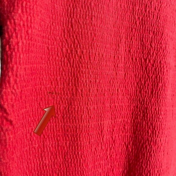 Contempo Casuals Mini Dress Women's Medium Red Off The Shoulder Vintage Bodycon - Picture 9 of 16